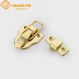 Khóa hộp giả cổ màu vàng không móc khóa kt: 47*40*15