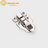 Khóa hộp giả cổ màu bạc có lỗ móc khóa: kt 47*15*40 mm