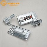 Khóa hộp giả cổ màu vàng có khóa số: 28x65mm