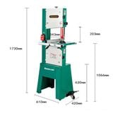 Máy cưa vanh Hisimen H0356