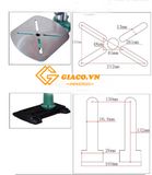 Máy khoan bàn Hisimen HD3800