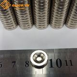 Nam châm tròn Phi 15x3mm(lỗ 3mm)