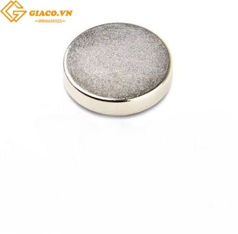 Nam châm trắng tròn 25x5mm không lỗ