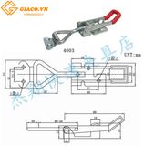 Sập móc nhanh GH4003