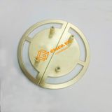 Tay kéo cửa tủ màu vàng (Bộ 2 miếng) KT 9.8cm