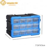 Tủ đựng linh kiện - loại 12 ô
