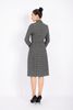 BAD72668 - Áo khoác công sở vải dạ dáng croptop kèm nơ cài áo tạo kiểu - PANTIO