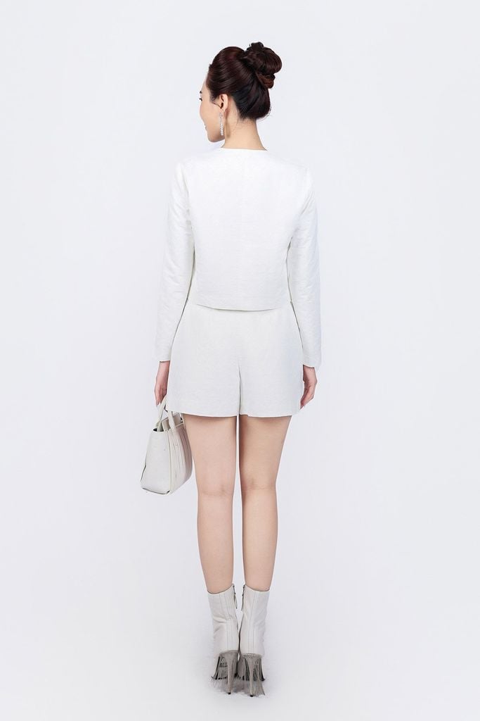 BQN93226 - Quần short vải gió dáng suông thời trang khoá thân trước - PANTIO