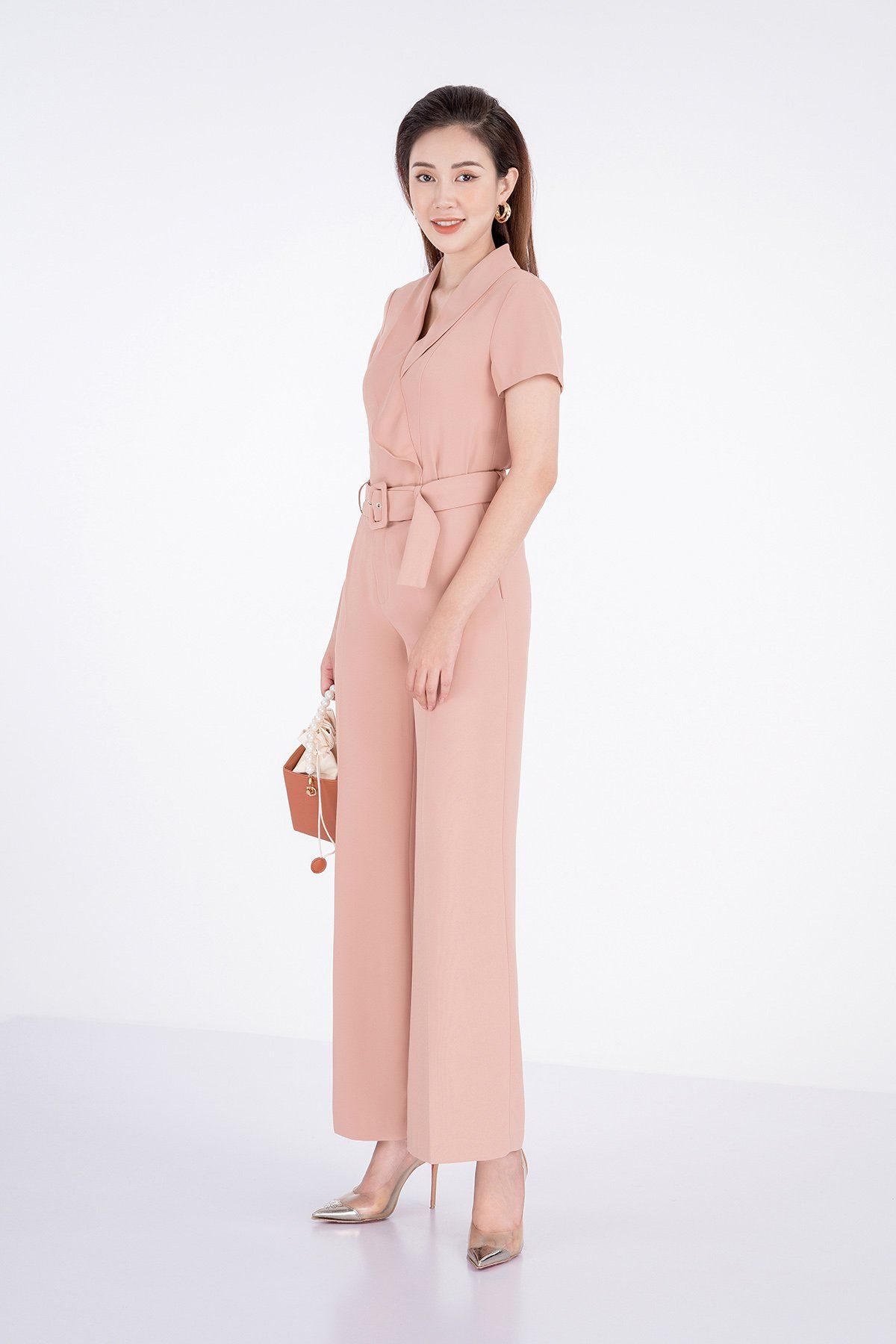 BAS32415 - Áo sơ mi chất liệu tuýt-si ngắn tay - PANTIO