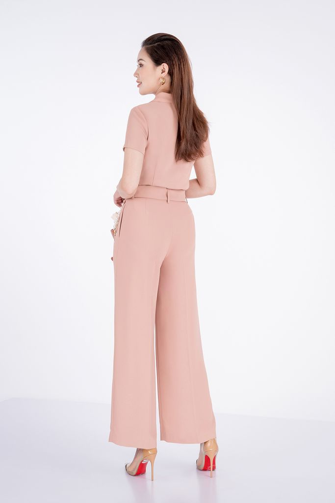 BAS32415 - Áo sơ mi chất liệu tuýt-si ngắn tay - PANTIO