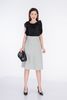 BAS32465 - Áo sơ mi kiểu chất liệu chiffon ngắn tay - PANTIO