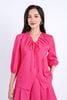 BQN33121 - Quần short dạo phố vải lụa dày thân xếp ly xoè nhẹ khoá thân trước - PANTIO
