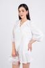 BQN33121 - Quần short dạo phố vải lụa dày thân xếp ly xoè nhẹ khoá thân trước - PANTIO