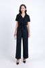 BQD33096 - Quần công sở vải tuyp xy dáng suông dài ống rộng khoá thân trước - PANTIO