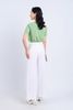 BQD33096 - Quần công sở vải tuyp xy dáng suông dài ống rộng khoá thân trước - PANTIO