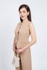 BQD73181 - Quần dài công sở vải thô dáng suông khoá thân trước - PANTIO