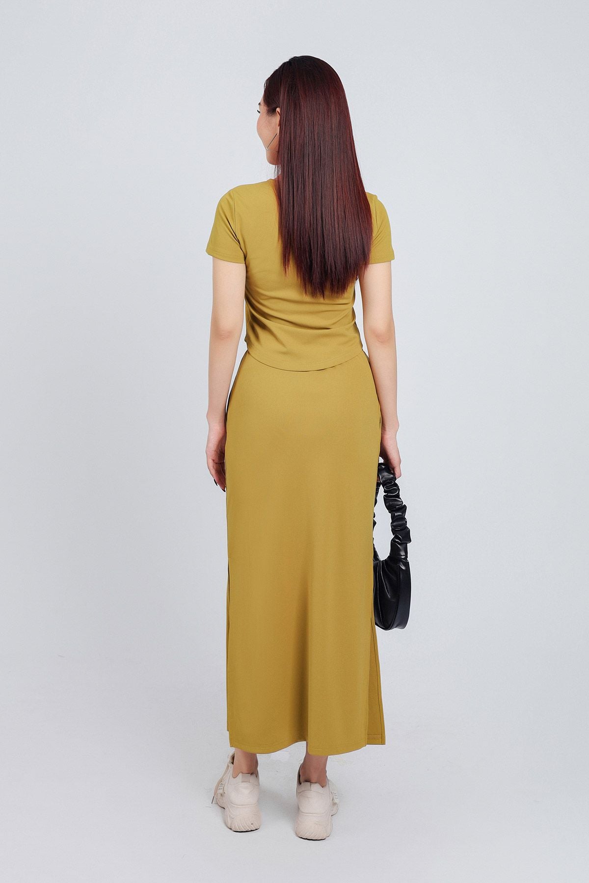 BAT33051 - Áo thun vải cotton dáng ôm cổ tròn tay ngắn thân áo trang trí hoạ tiết in cao cấp - PANTIO