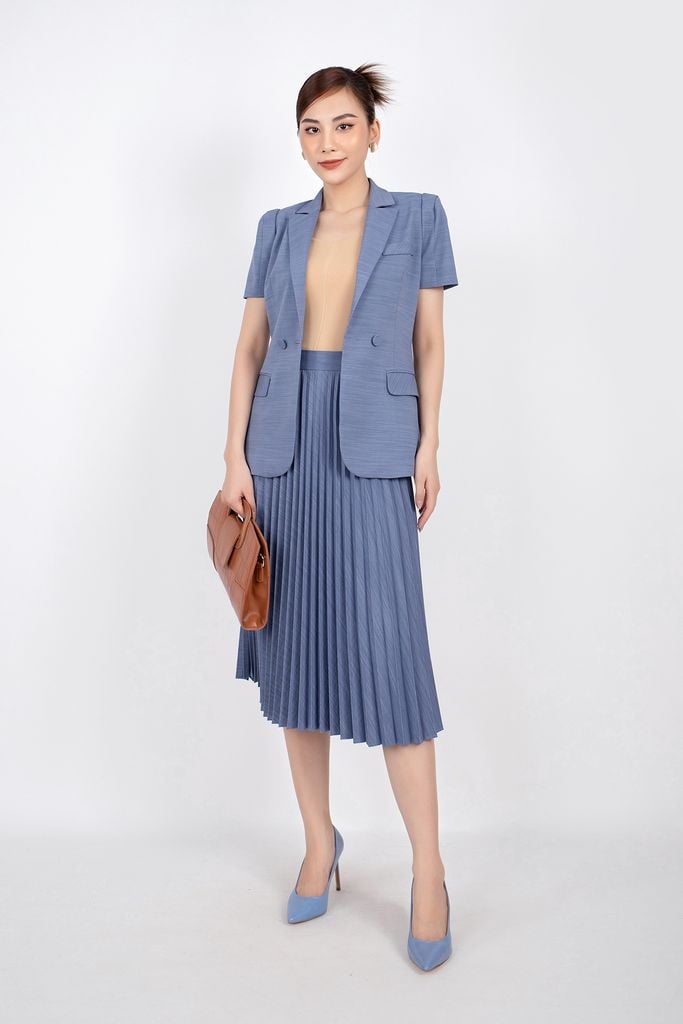 ÁO VEST NGẮN TAY NJ0056-A RE SS22 - NAM&Co