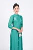 BDQ50160 - Quần áo dài truyền thống vải lụa dày dáng suông dài ống rộng khóa kéo trước cạp sau pha chun co giãn - PANTIO