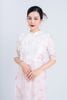 BDQ50085 - Quần áo dài vải lụa dáng đứng ống rộng khóa thân trước thân sau có chun co dãn