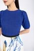 BOL281 - Áo len cao cấp dáng ôm nhẹ cổ tròn tay lỡ cầu vai xếp nếp bồng tạo kiểu - PANTIO