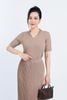BJO446 - Chân váy len thời trang cao cấp dáng suông dài co giãn cạp chun - PANTIO