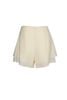 BQN13458 - Quần short vải tơ dáng suông gấu quần xếp tầng tạo kiểu khoá thân sau - JAN.