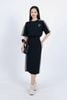 BTT1010 - Bộ thể thao vải Cotton áo tay lửng dáng suông + chân váy cạp chun dáng suông hoạ tiết kẻ sọc - PANTIO