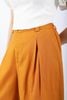 FAK31302 - Áo kiểu dạo phố vải tuytsi dáng croptop cổ vuông vai chun tay bồng thân sau bo chun - PANTIO