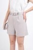 FQN3360 - Quần short dạo phố vải thô dày eo phối đai kim loại trang trí - PANTIO
