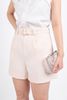 FQN3360 - Quần short dạo phố vải thô dày eo phối đai kim loại trang trí - PANTIO