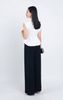 FAK31358 - Áo kiểu công sở vải thô dáng ôm cổ hai ve vai chờm eo phối khuy kim loại gấu áo nhún ly tạo kiểu - PANTIO