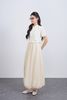 FJD31348 - Chân váy dài vải tơ dáng bí thời trang khoá thân sau - JAN.