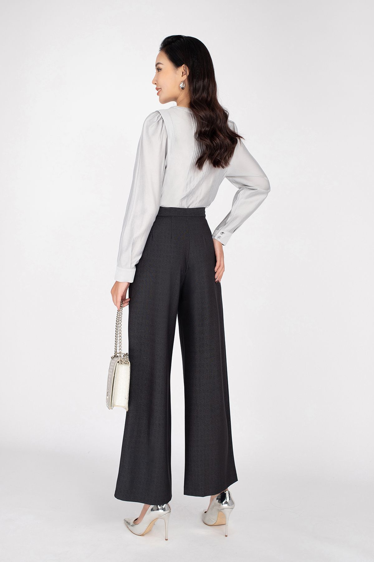 FQD5918 - Quần dài ống suông chất liệu thô túi sườn - PANTIO