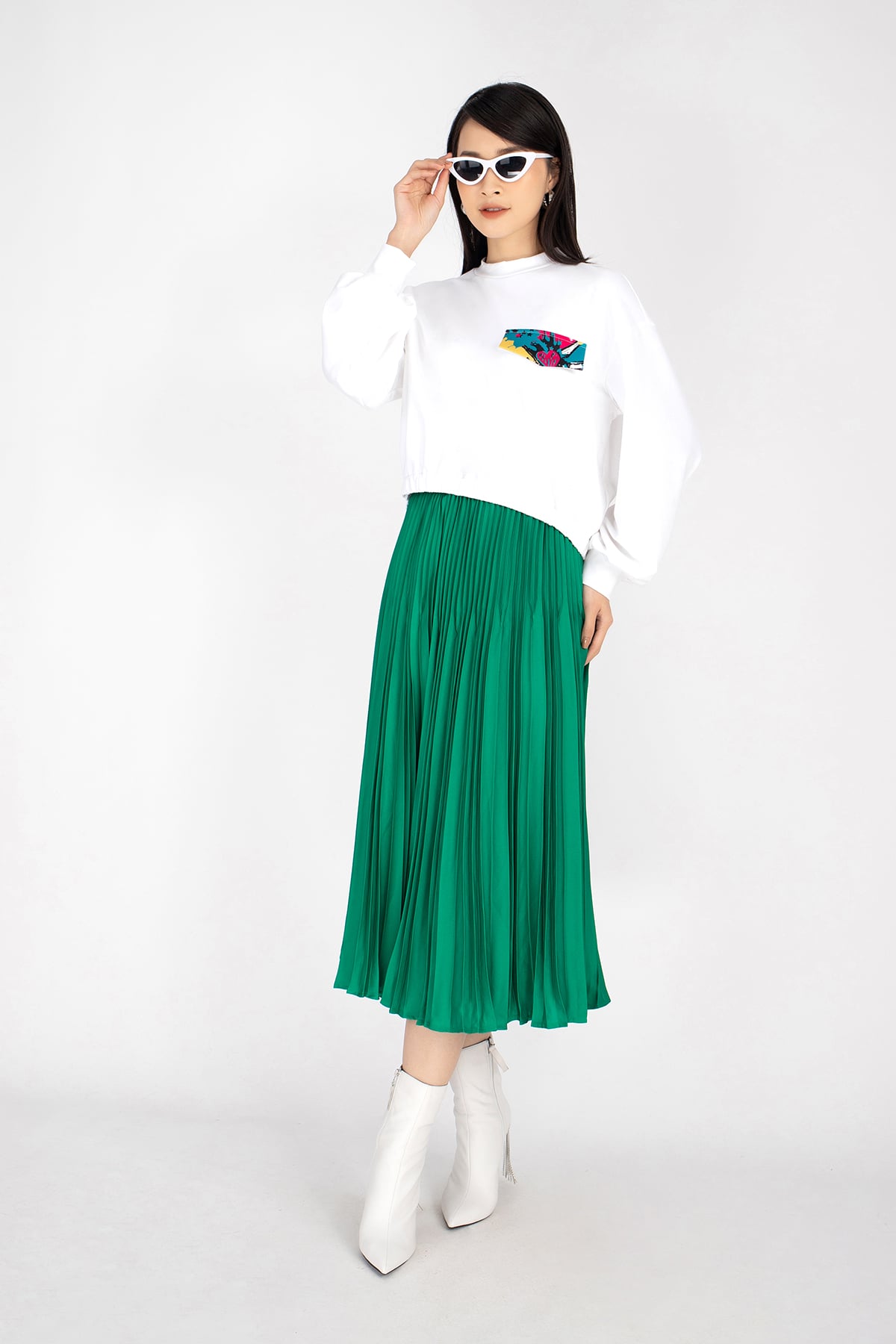 FAS13200 - tylekeo88 tv chất liệu cotton cổ tròn dáng suông tay dài chun bo gấu, nắp túi ốp - tỷ lệ kèo 8899