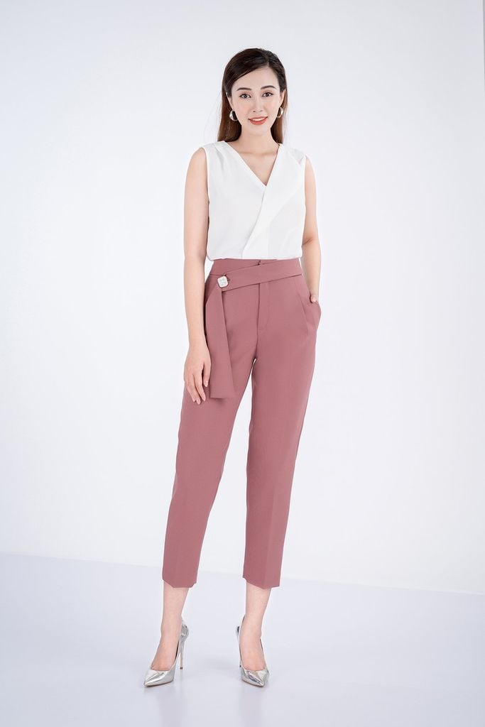 FQL5469 - Quần lửng chất liệu Tuýt-si - PANTIO