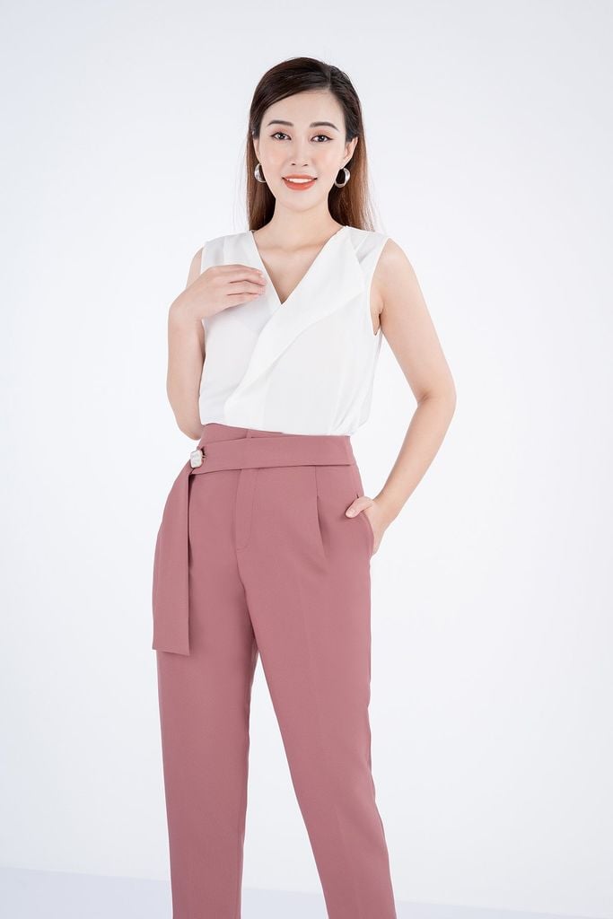 FQL5469 - Quần lửng chất liệu Tuýt-si - PANTIO