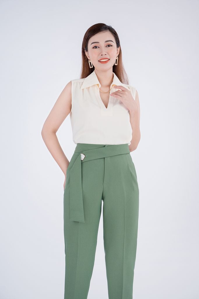 FQL5469 - Quần lửng chất liệu Tuýt-si - PANTIO