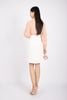 FJD5987 - Chân váy midi công sở vải thô dáng ôm nhẹ vạt lệch phối khuy trang trí - PANTIO