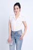 FQB160 - Quần Jean cao cấp vải Denim dáng loe ống vẩy kèm dây xích tạo kiểu - PANTIO