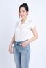 FQB160 - Quần Jean cao cấp vải Denim dáng loe ống vẩy kèm dây xích tạo kiểu - PANTIO