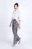 FQB164 - Quần Jean cao cấp vải Denim dáng suông phối hoạ tiết hai bên hông - PANTIO
