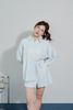 FQN3380 - Quần short dạo phố vải thô mỏng eo phối ren cạp bo chun - JAN.