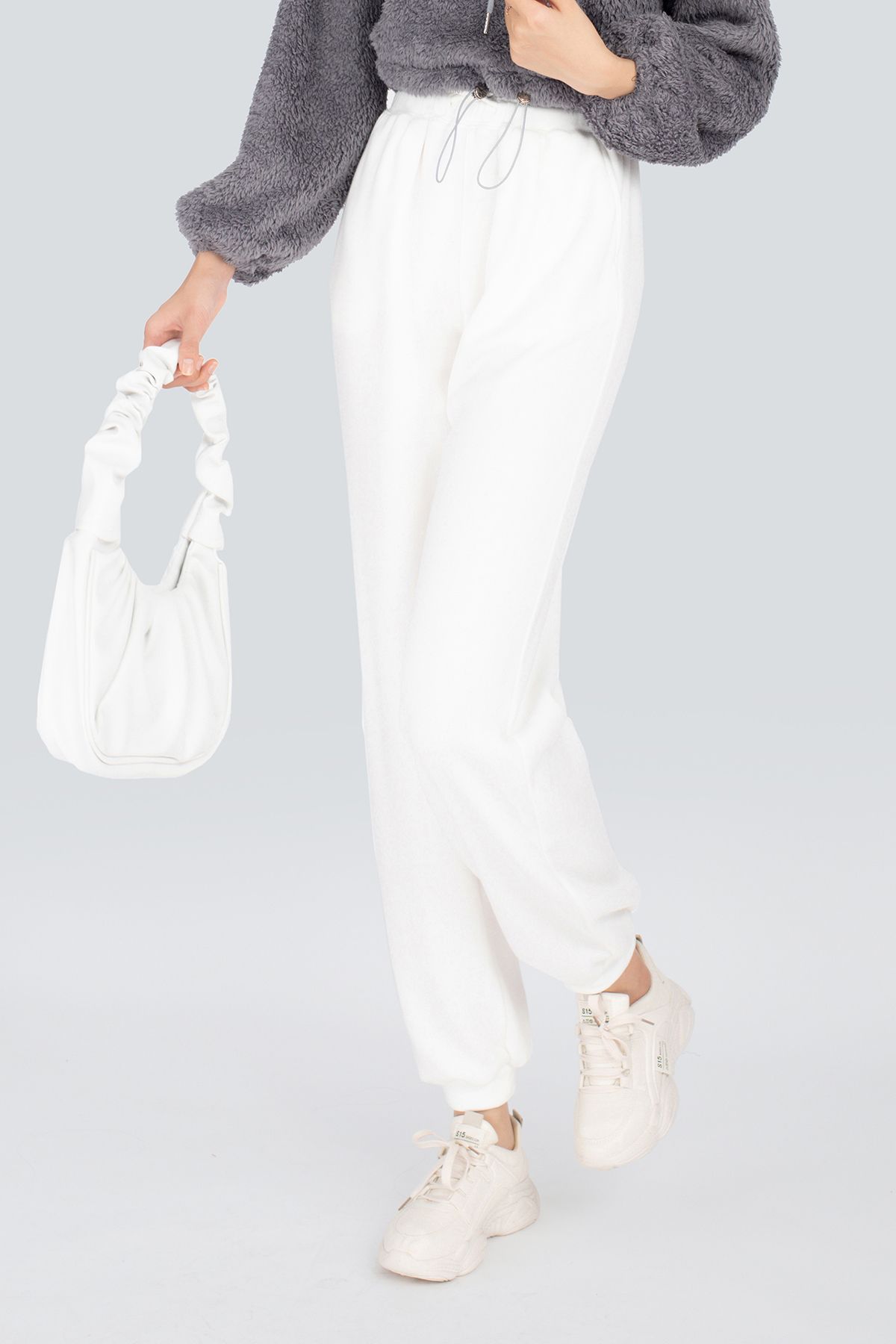 Quần jogger chất liệu cotton dáng suông bo gấu, chun cạp rút dây FQD9929 - PANTIO