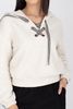Áo hoodie dáng ngắn chất liệu cotton có mũ dài tay FAS93145 - PANTIO