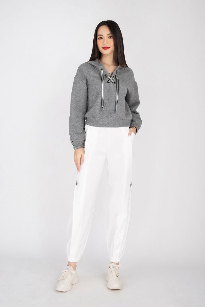 FQD9925 - Quần Jogger chất liệu vải gió cạp chun túi chéo