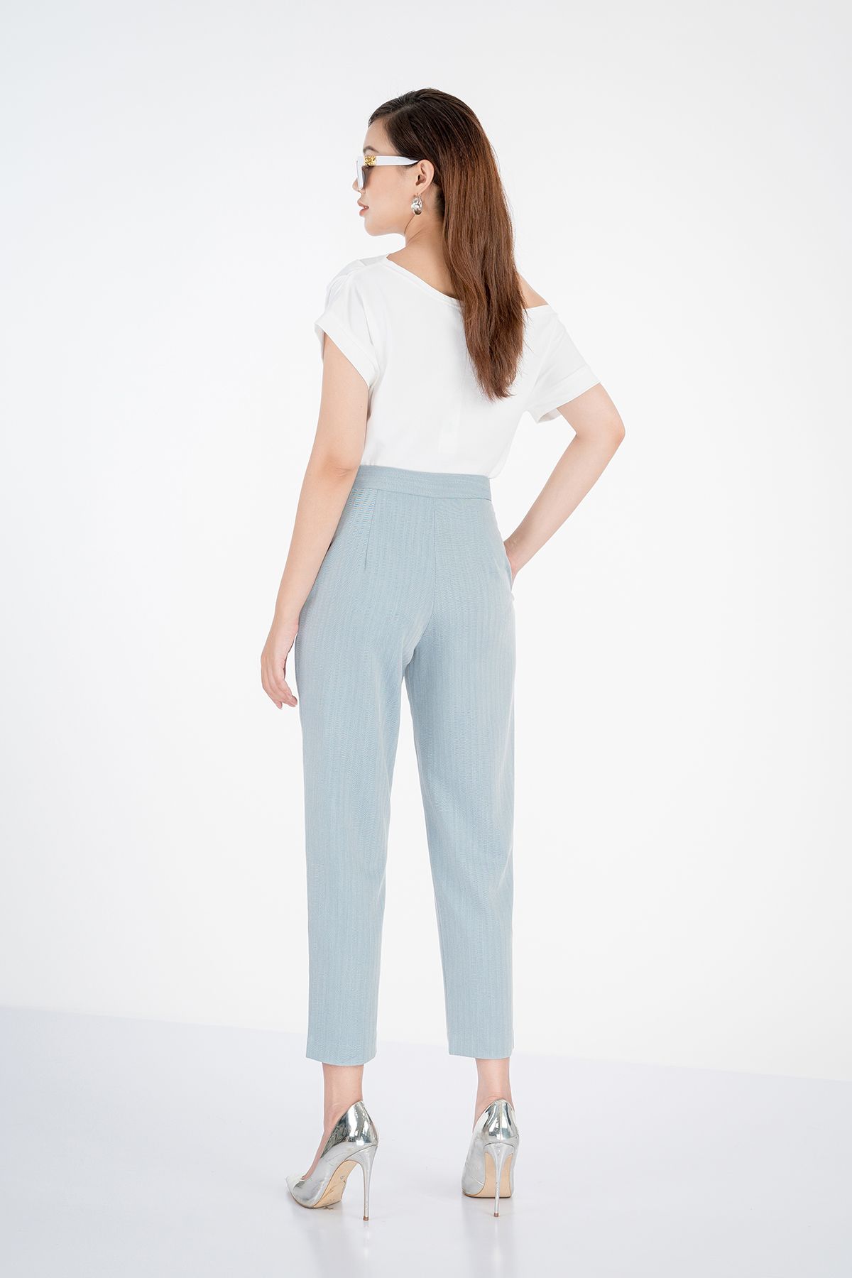 Quần dài chất liệu tuýt-si ống đứng FQD3859 - PANTIO