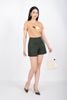 FQN3312 - Quần short dạo phố vải kaki dáng suông trang trí hai hàng khuy - PANTIO