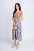 FAT3366 - Áo thun dạo phố vải cotton dáng ôm cổ V vai chờm phối khoá kim loại tạo kiểu - PANTIO