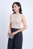 FQD51035 - Quần công sở vải cotton dáng suông dài ống rộng khoá thân trước - PANTIO